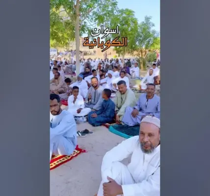 صلاة العيد في اسوان — EG news
