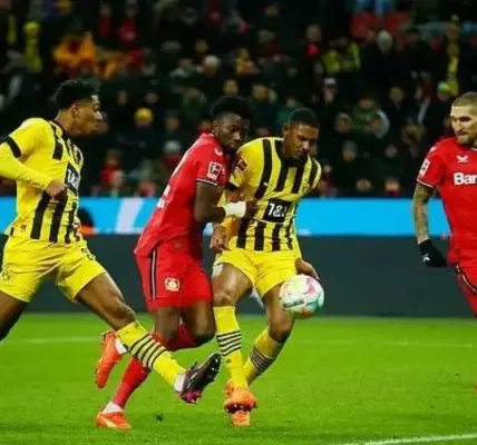دورتموند ضد ليفركوزن — EG news
