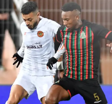 الجيش الملكي ضد نهضة بركان — EG news