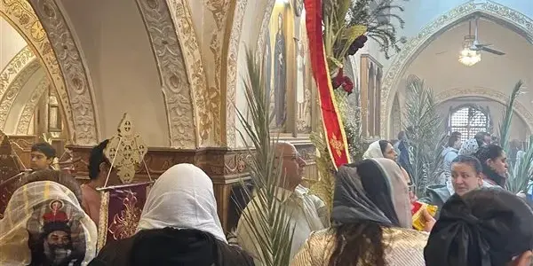 قداس احد الشعانين — EG news
