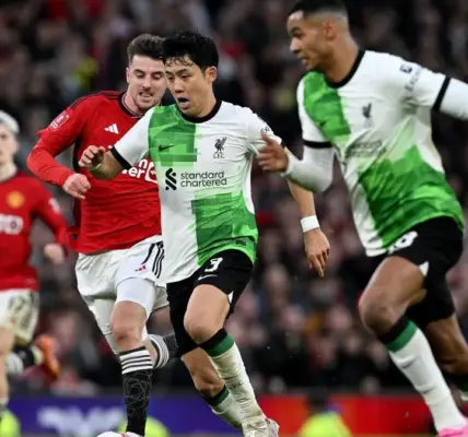 manchester united f.c. vs liverpool f.c. standings — EG news