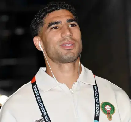 يضحك.. رد فعل غريب من أشرف حكيمي بعد الخسارة أمام فرنسا (صور)