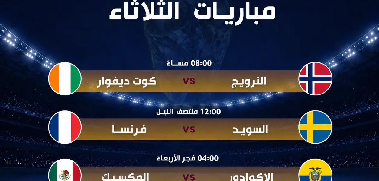مباريات اليوم.. كين يصطدم بالكونغو الديمقراطية.. ودوكو أمام السنغال بالمونديال - يلاكورة