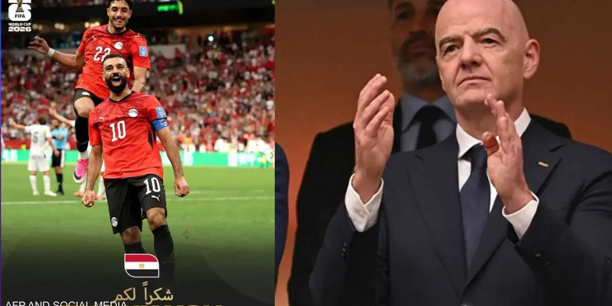 رئيس "الفيفا" يوجه رسالة إلى منتخب مصر بعد إنجاز المونديال