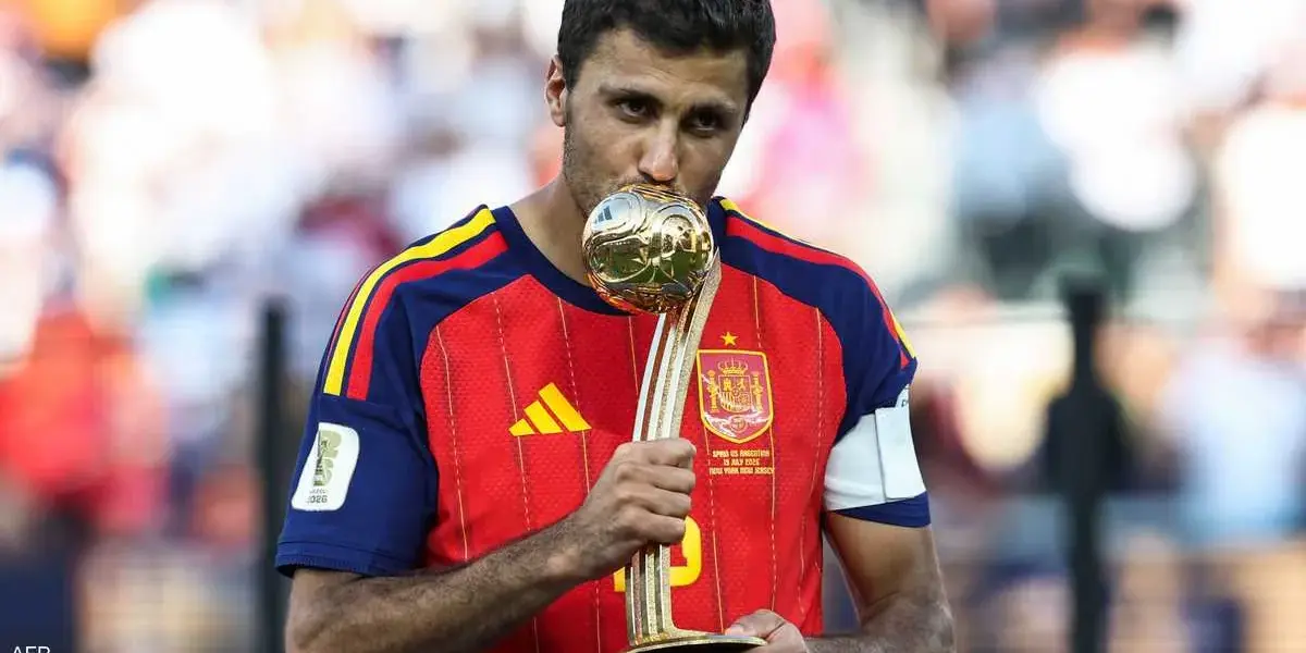 رودري يفوز بجائزة أفضل لاعب في مونديال 2026
