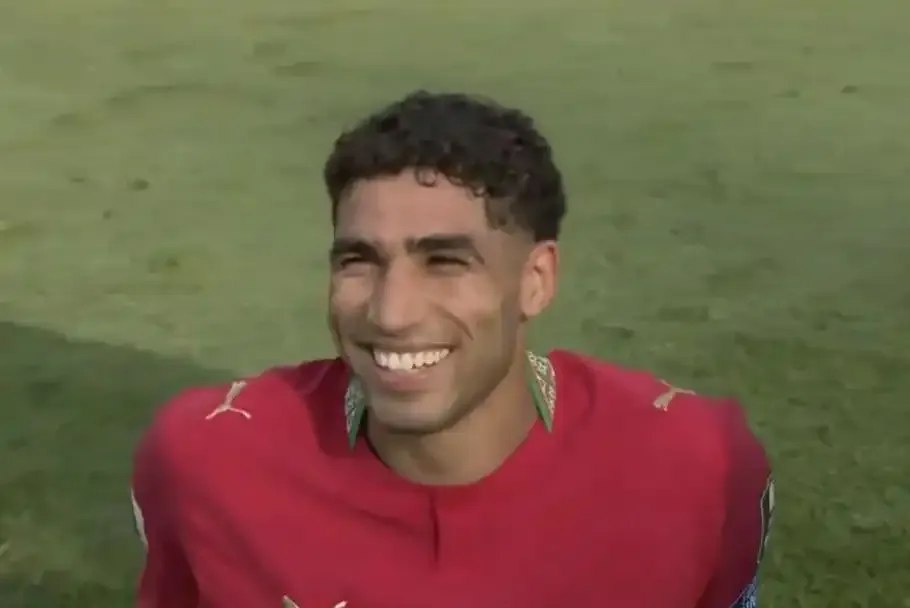 أشرف حكيمي بعد مباراة فرنسا والمغرب