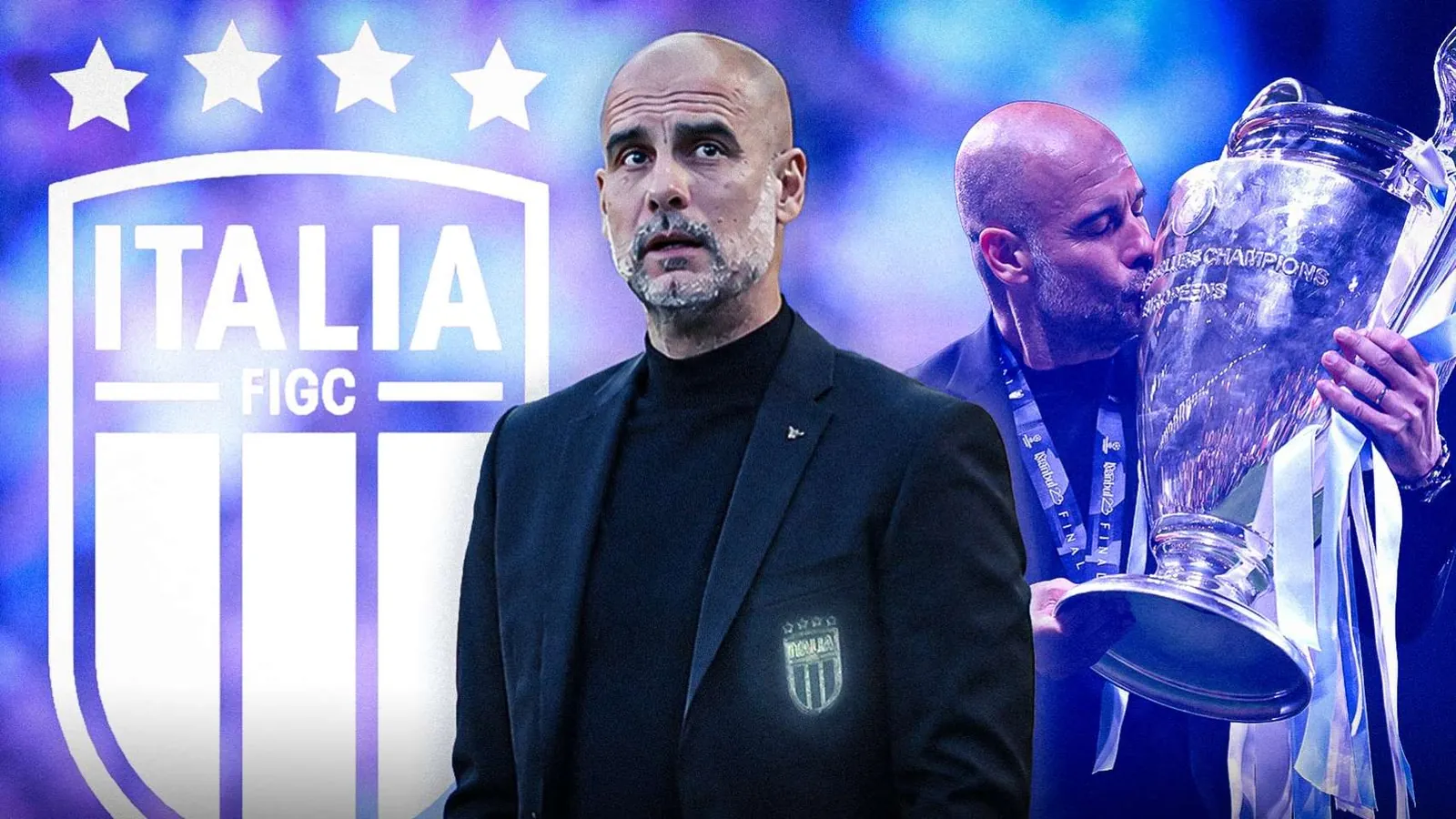 Pep Guardiola Italia GFX 2:1
